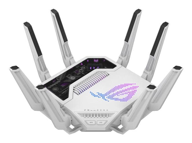 ASUS - ROG Rapture GT-BE19000AI Tri-band WiFi 7 AI Gaming Router