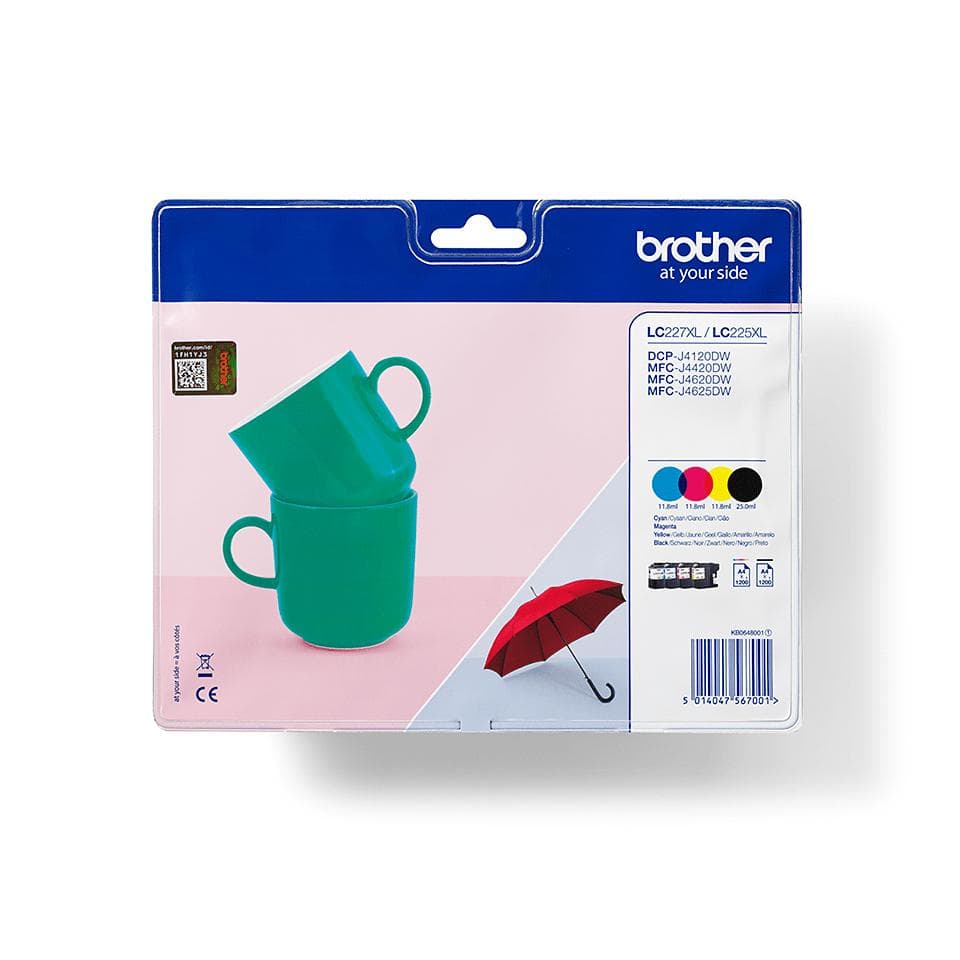 BROTHER - Value PK/BCMY 1200sh MFCJ4420/4620 Blstr