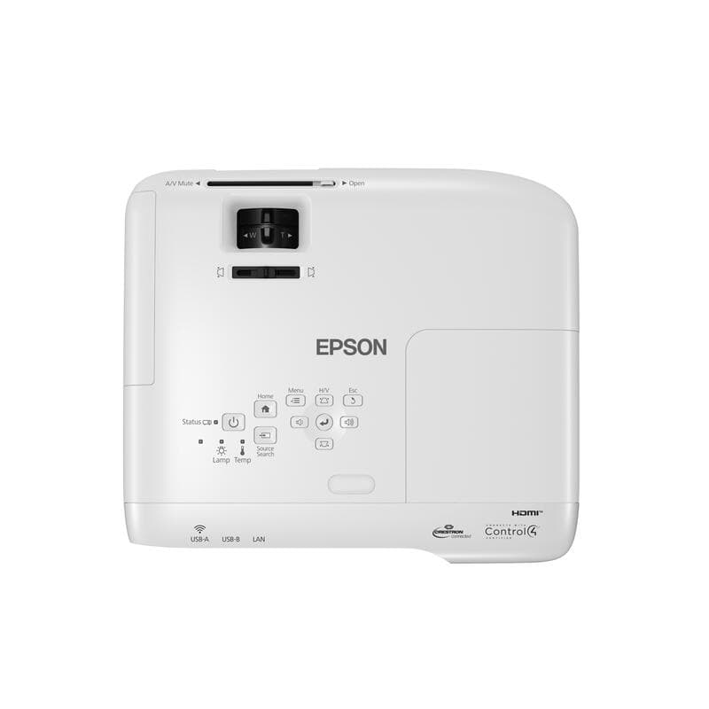 EPSON - EB-994F | 1920x1080 3LCD 4100ANSI-lumen | 1,3-2.09:1 | Fixed lens | White
