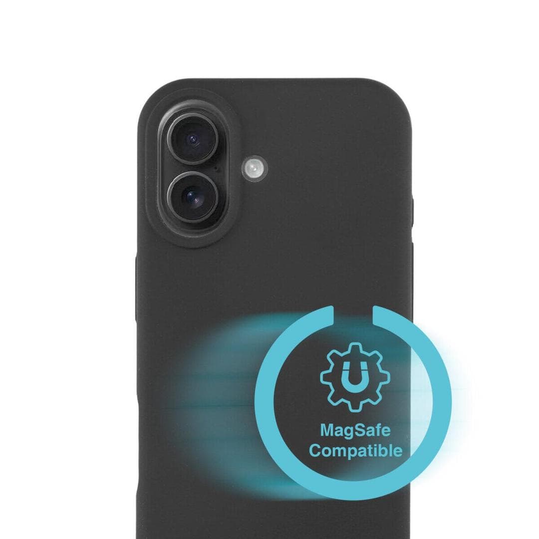 4smarts - iPhone 17 Silicone Case Cupertino, MagSafe compatible, black