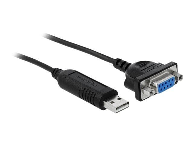 DELOCK - USB to RS-232 Adapter w/ Compact Connector