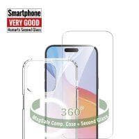 4smarts - 360° Premium Protection Set Apple iPhone 15 Plus MagSafe Transparent