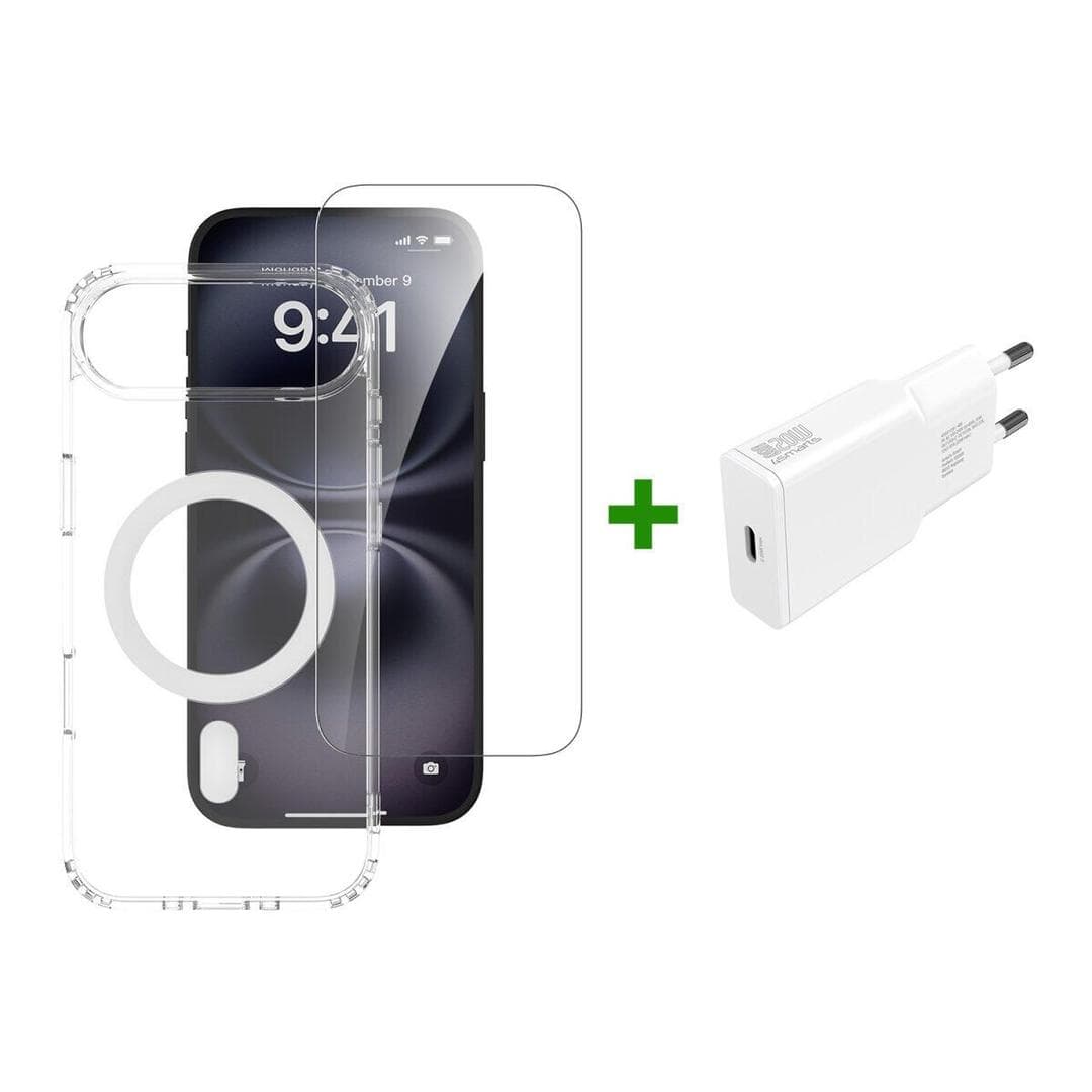 4smarts - 541557 mobiltelefon etui 16,8 cm (6.6) Ramme Transparent, Hvid