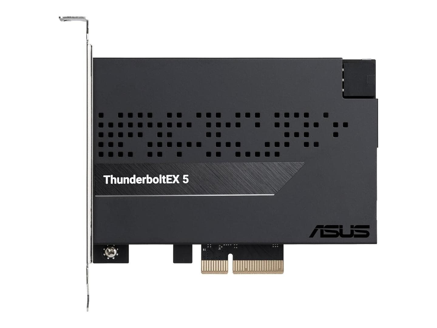ASUS - ThunderboltEX 5 expansion card dual Thunderbolt 5 USB C ports DisplayPort 2.1 PCIe 4.0