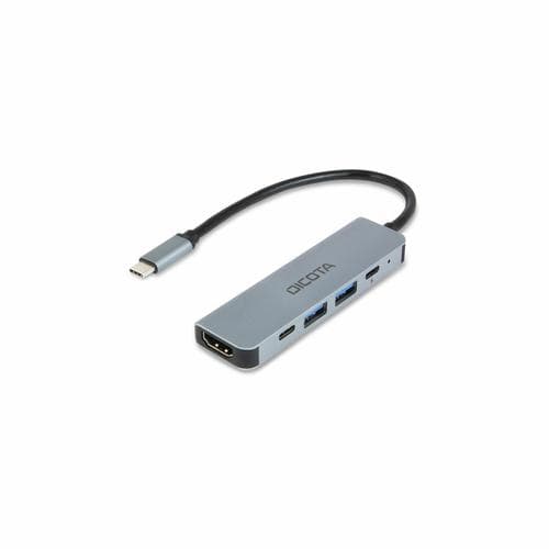 DICOTA - USB-C 5-in-1 Video Hub 4K PD 100W