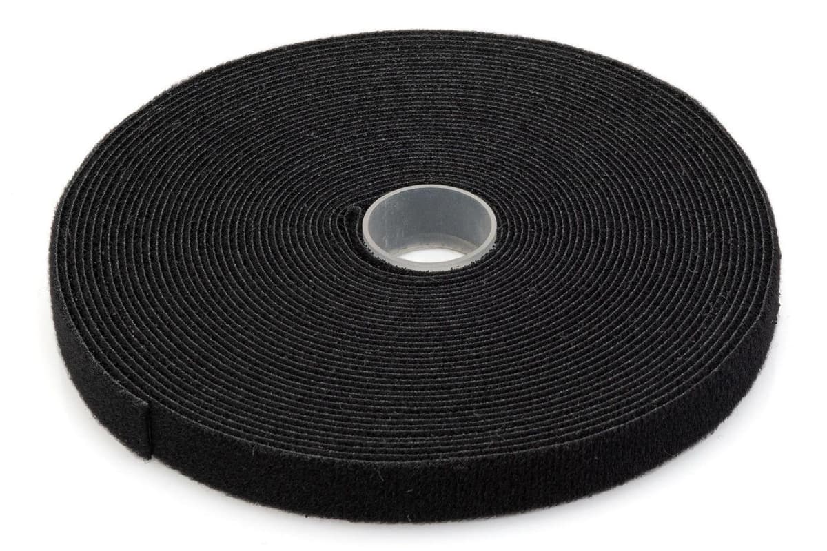 DIGITUS - Hook-and-loop Fastener Tape Fabric. 15x2mm. 10m Factory Sealed