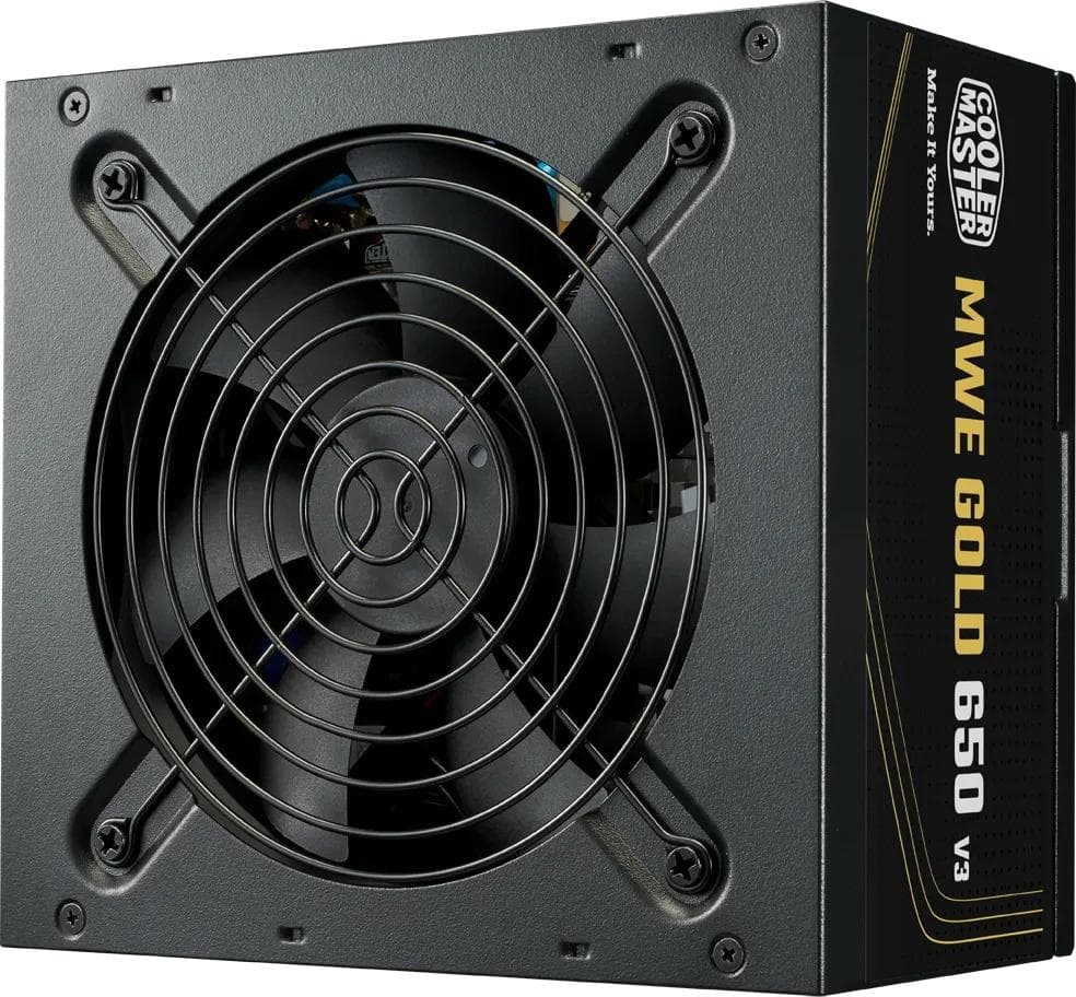 Cooler Master - CM MWE 650W 80+ Gold V3 Non-Modular, ATX 3.1
