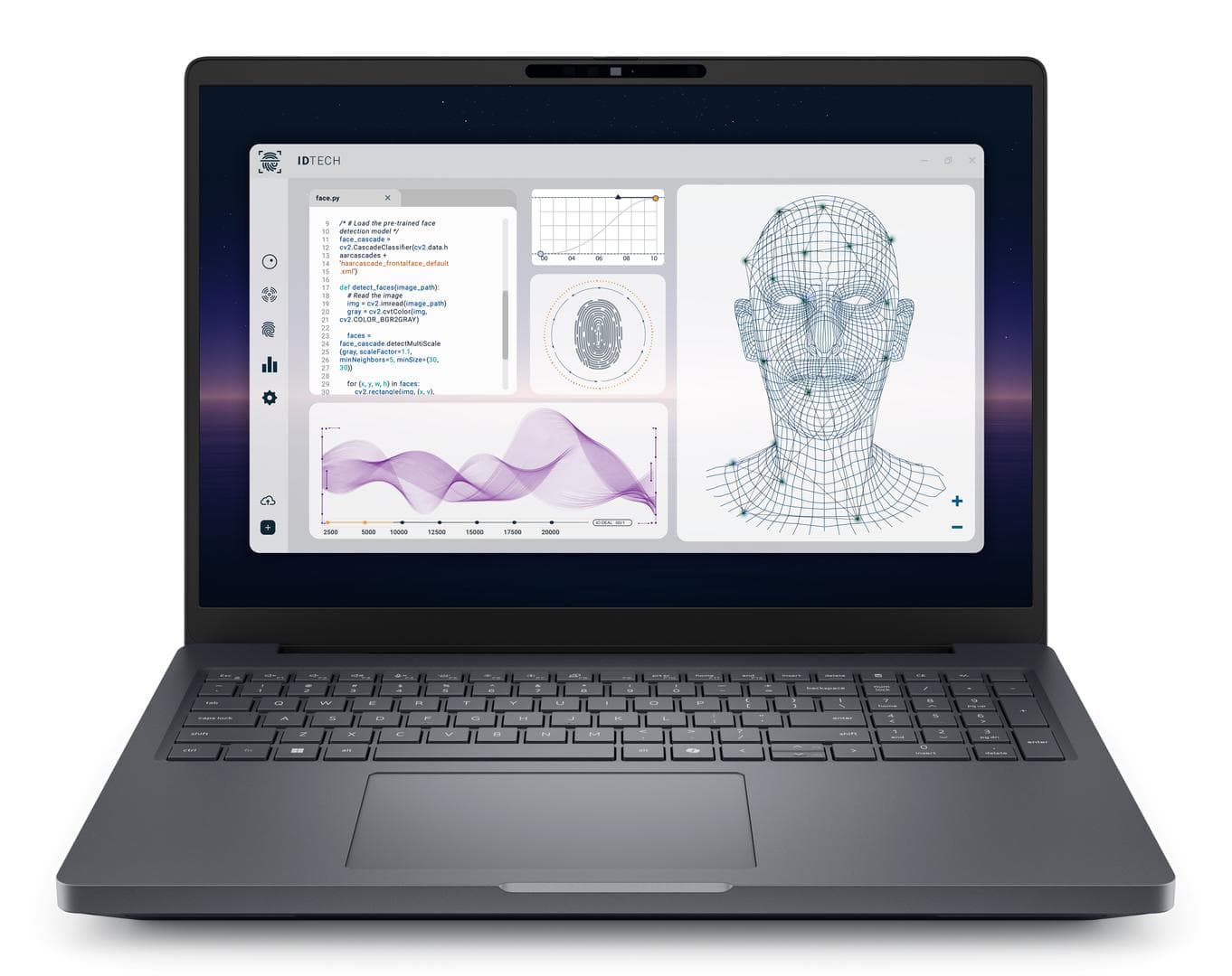 DELL - Pro Max Plus 16 MB16250 Intel Core Ultra 7 265HX 16inch FHD+ 32GB 1TB SSD Nvidia RTX 2000 WLAN Backlit Kb W11P 3Y ProSpt