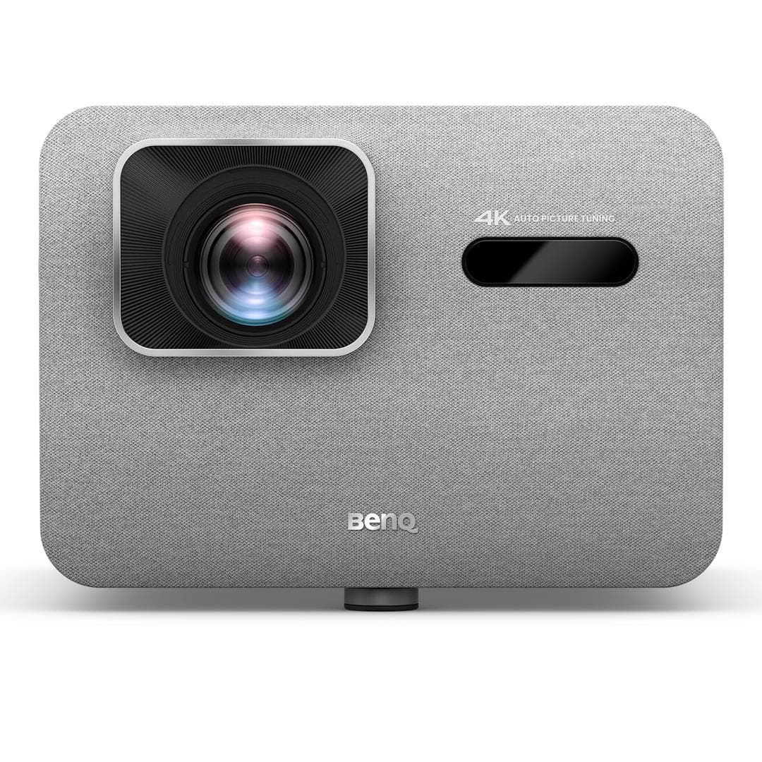 BENQ - TK705i | 3840x2160 (Pixel-shift) DLP 3000ANSI-lumen | 1,0-1,3:1 | Silver | LED Projector with Google TV
