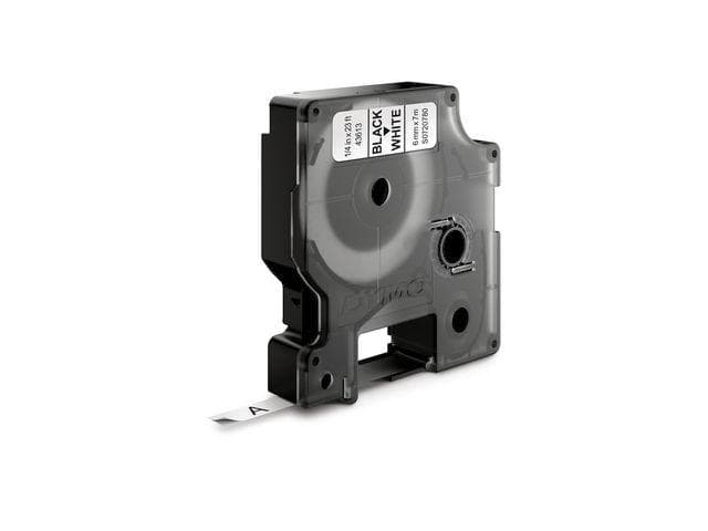 DYMO - D1 6mm Sort/ Hvit