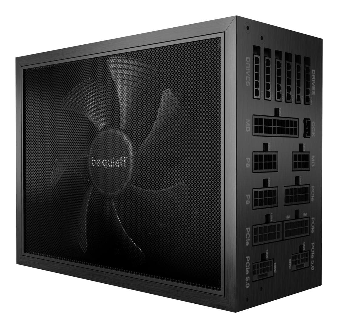 BE QUIET! - Dark Power Pro 13 - 1300W Strømforsyning (PSU) - 1300 Watt - 135 mm - 80 Plus Titanium sertifisert