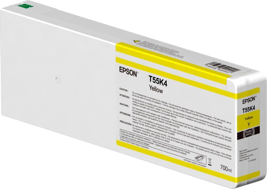 EPSON - Sglpck YL T55K400 UChrme HDX/HD 700ml