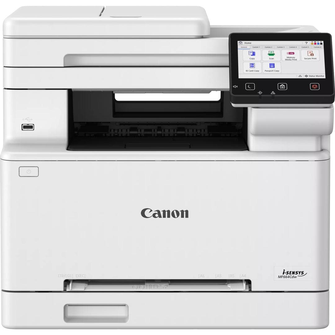 CANON - MF664Cdw Laser Multifunction Printer 25ppm color A4