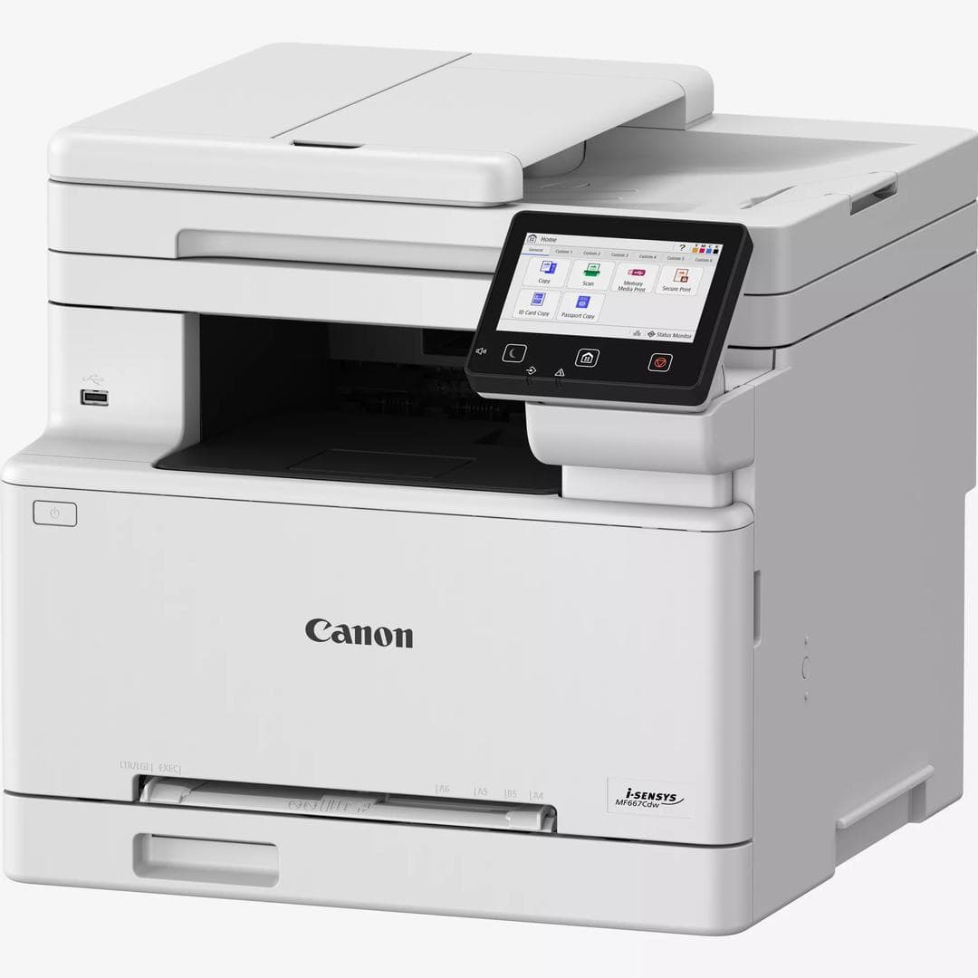 CANON - MF667Cdw Laser Multifunction Printer 25ppm color A4