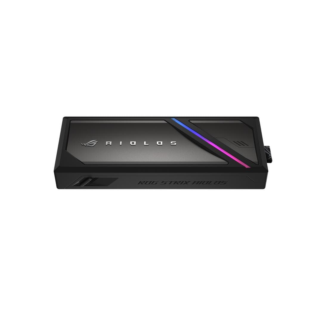 ASUS - ROG Strix Aiolos (ESD-S1W) M.2 PCIe NVMe SSD Enclosure USB 3.2 GEN 2x2 20Gbps Type-C