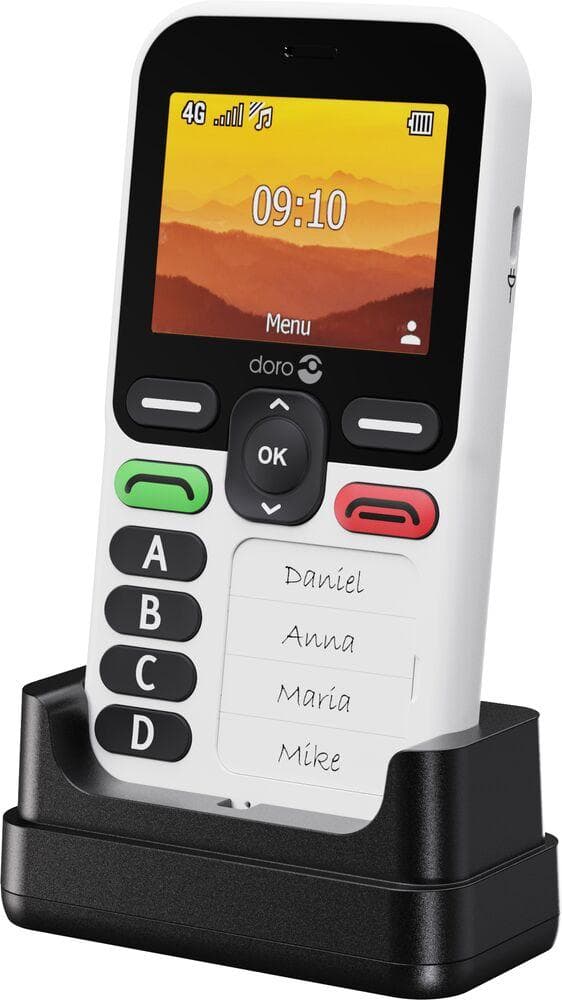 DORO - LEVA X10 WHITE/BLACK GSM