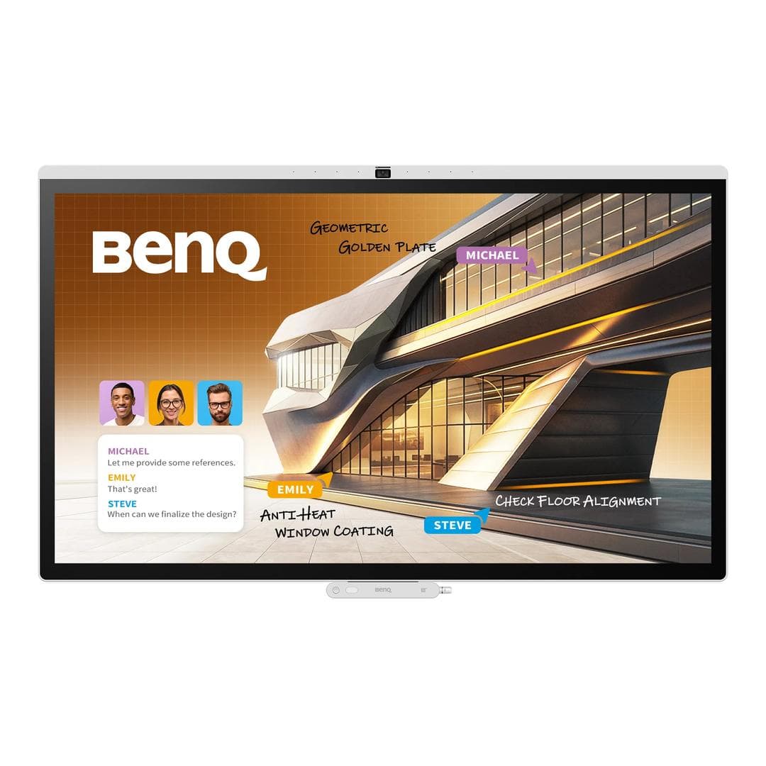 BENQ - CP7505 | Meeting Display | 75"" | 3840x2160 | 450Nits | Capacitive Touch | Built in camera & mic