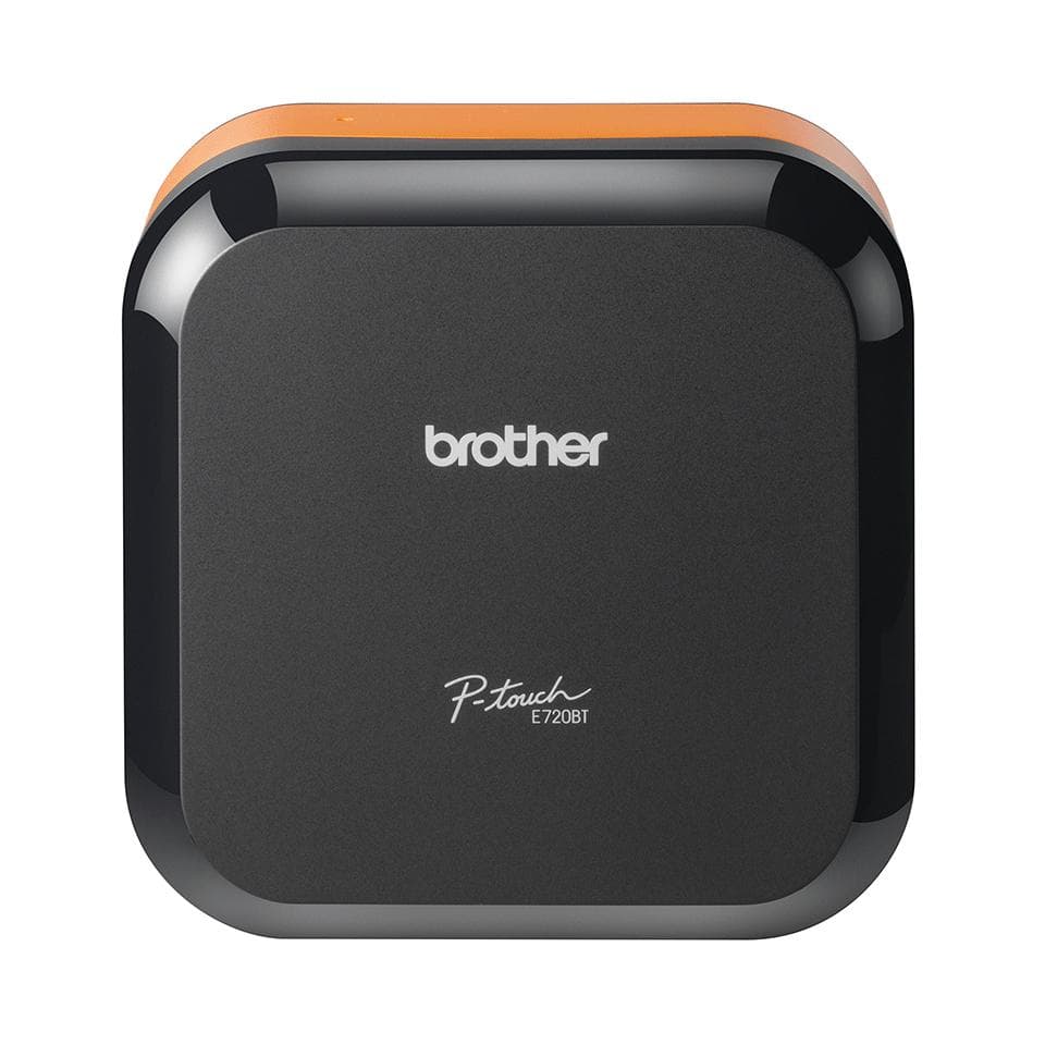 BROTHER - PT-E720BT Cube professional Bluetooth labelling machine designed for building industry users labels up to 24 mm wide