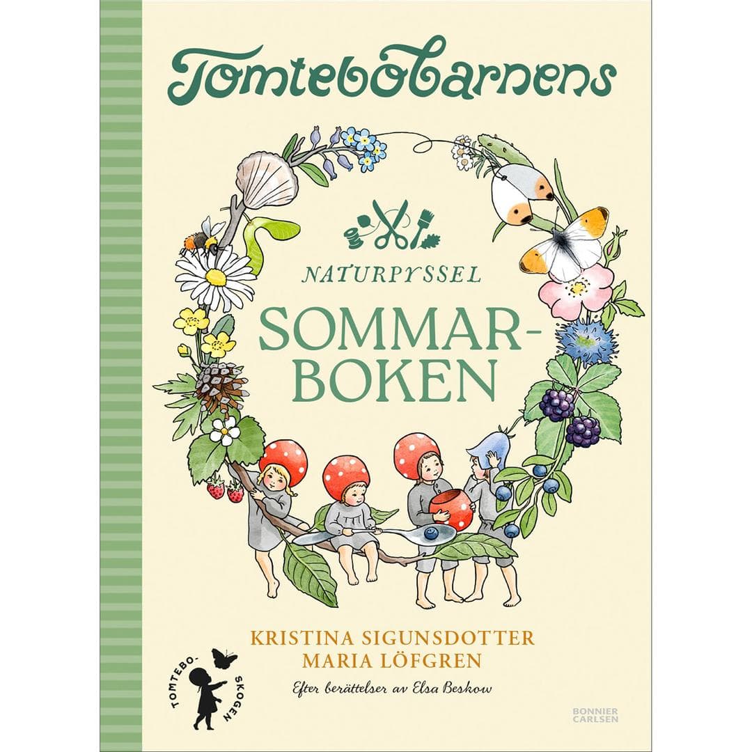 BONNIER - Tomtebobarnens naturpyssel: sommarboken