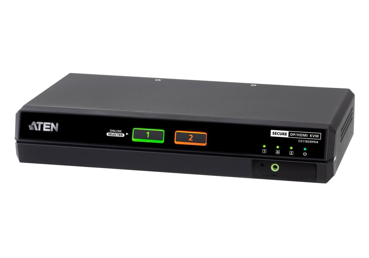 ATEN - Secure KVM 2-Port DP/HDMI 5K PSD PP V4.0