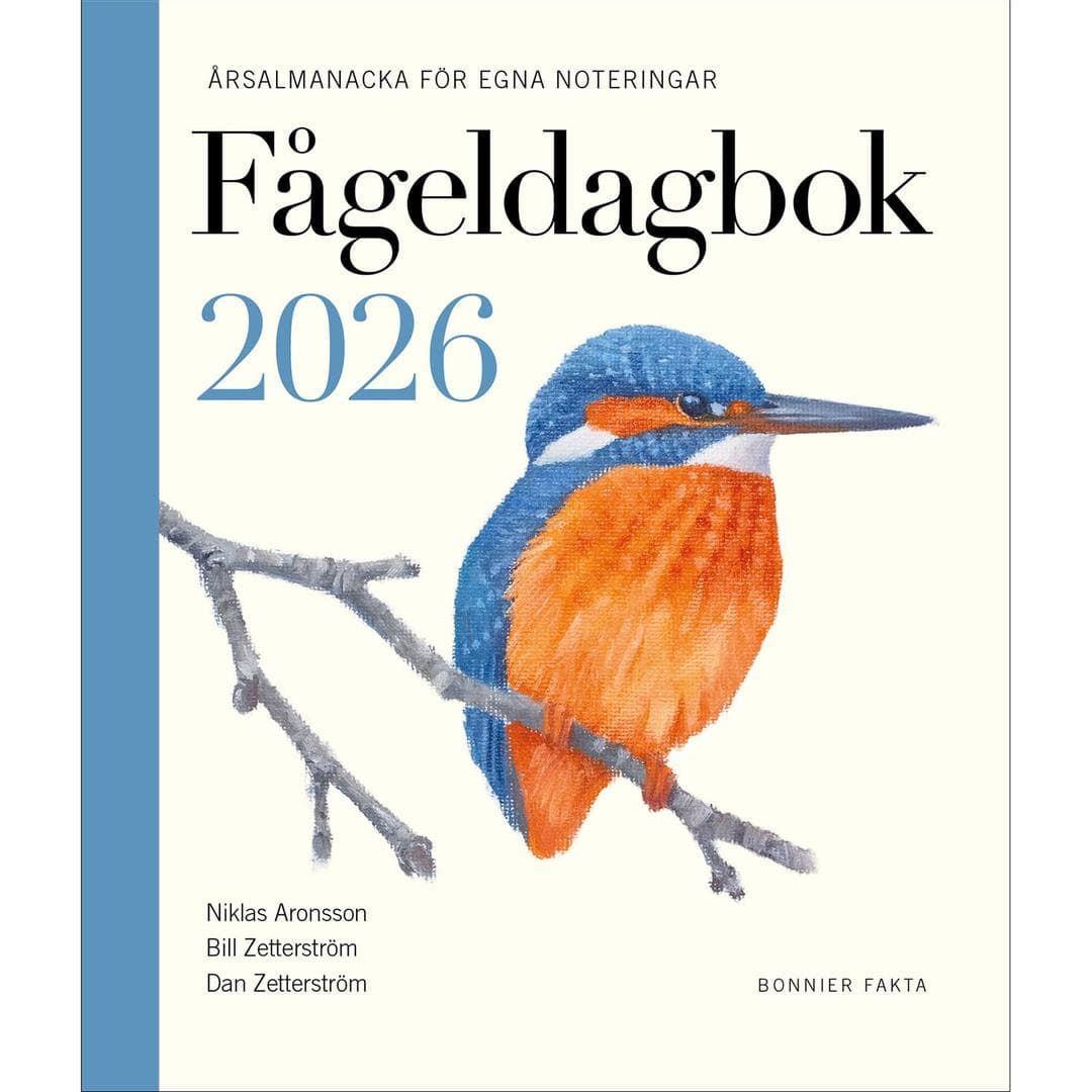 BONNIER - FÃ¥geldagbok 2026 