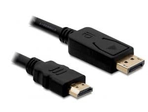 DELOCK - Cable Displayport >HDMI m/m 2m