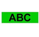 BROTHER - P-TOUCH SORT PÅ GRØNN 24MM