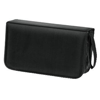 HAMA - CD WALLET NYLON 120,BLACK 