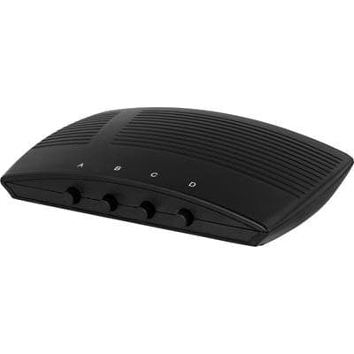 DELTACO - HDMI-206 - Video-/audio switch - 4 x HDMI - desktop