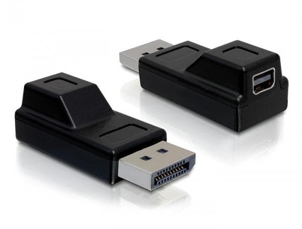DELOCK - DisplayPort ha till  Mini DisplayPort ho, svart