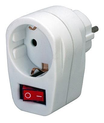 BRENNENSTUHL - Adapterstecker Schutzkontakt 3