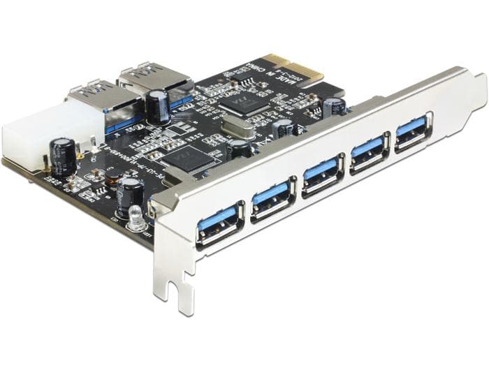 DELOCK - PCI Expr.C >5x ext +2x int.USB3.0