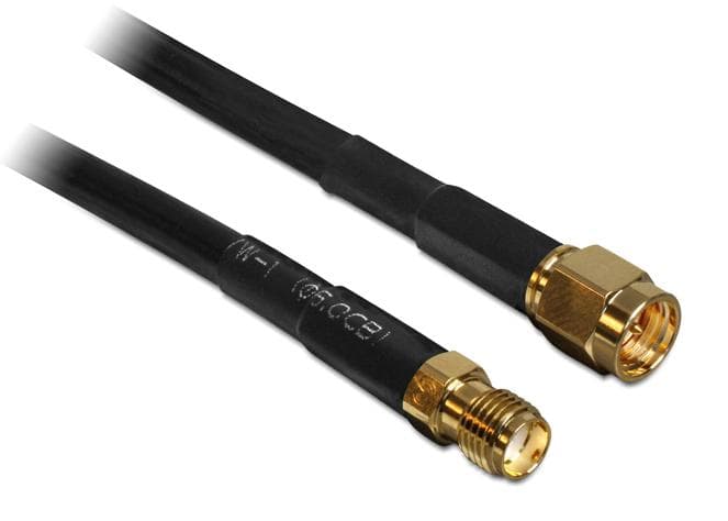 DELOCK - HF Kabel SMA Stecker > SMA Buchse 2 m CFD20