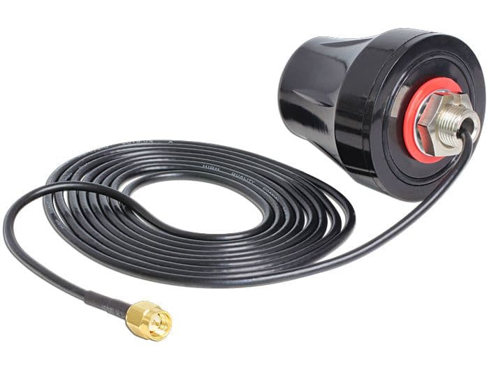 DELOCK - LTE Antenne LTE SMA Band 1/3/7/20 2 dBi omn