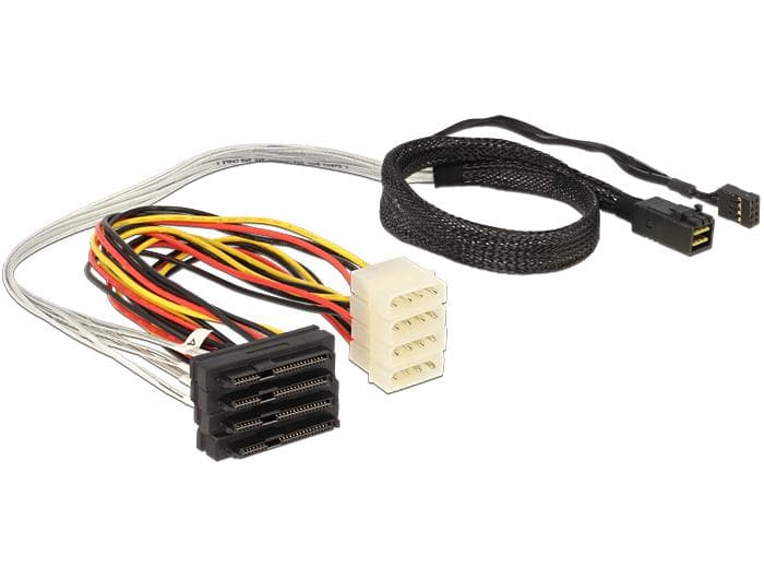 DELOCK - Kabel Mini SAS SFF 8643 -> SFF 8482 St/Bu 0.50m