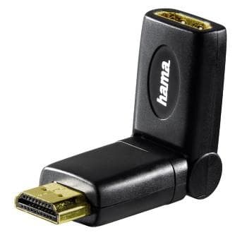 HAMA - Adapter HDMI Rotation Svart hun-han TL