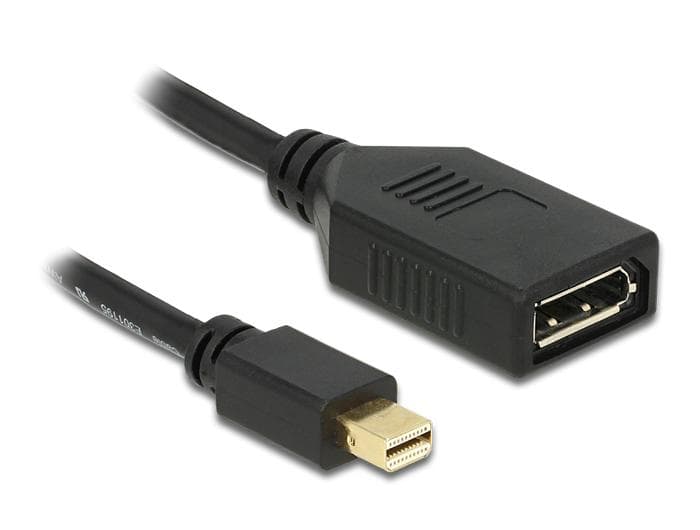 DELOCK - Displayport-Verl. mini DPort -> DPort St/Bu 0.21m