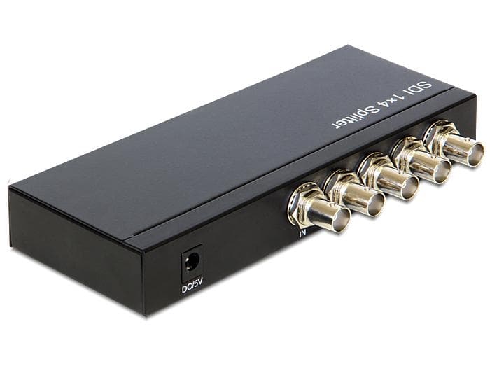 DELOCK - 3G-SDI Splitter 1 in > 4 out