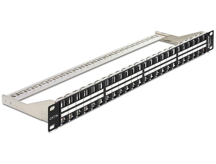 DELOCK - 1HE 48 Keystone Ports 19,2 x 14,9mm