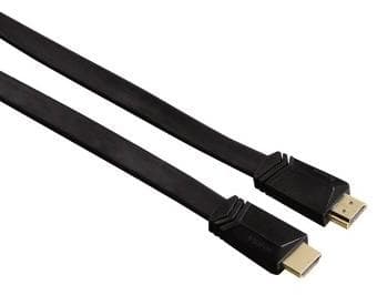 HAMA - HDMI kabel ethernet 3m svart flat TL