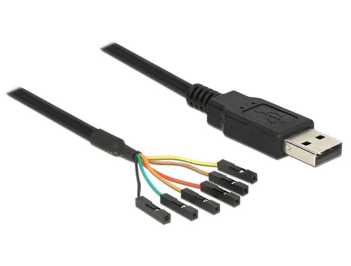 DELOCK - USB 2.0 to Serial TTL Converter with 6 pin header female separa