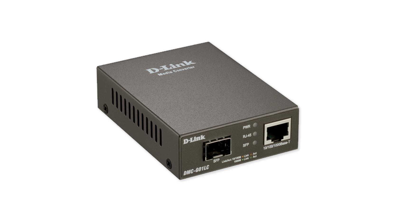D-LINK - 10/100/1000 to SFP Standalone Media Converter