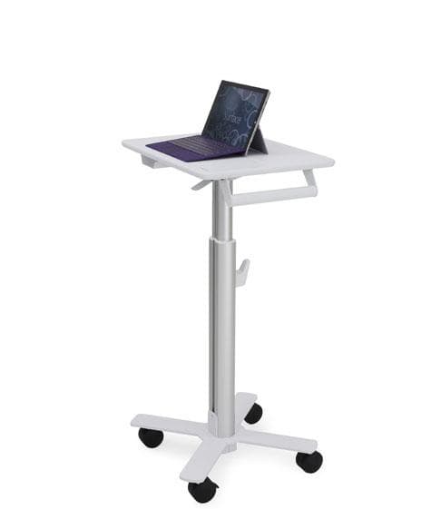 Ergotron - StyleView S-Tablet Cart vogn - for nettbrett - hvit, aluminium - TAA-samsvar