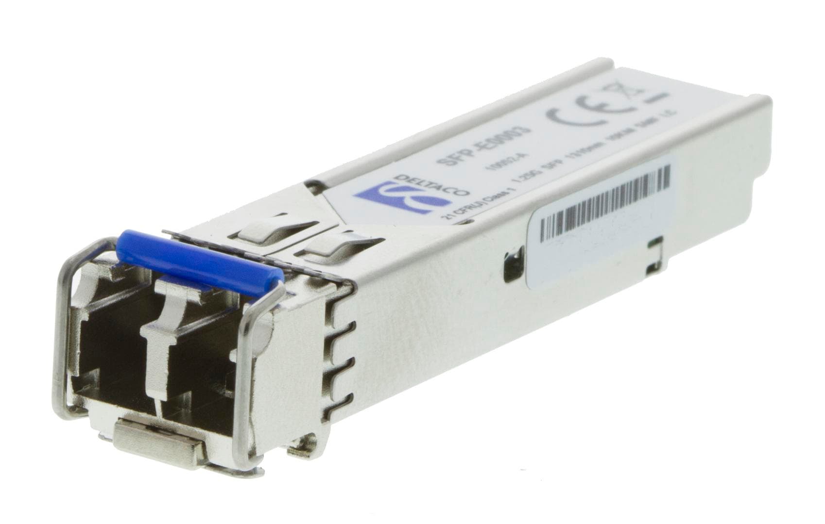 DELTACO - SFP 1000Base-LX, LC, 1310nm, 10km, Single-Mode