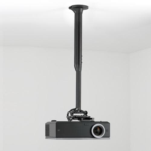 CHIEF MFG - KITEC045080B | Projector mount kit | Adjustable 450mm 800mm | Ceiling | Max 11.34kg | Black