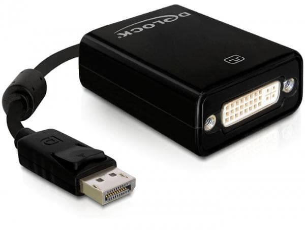 DELOCK - Adapter Displayport male > DVI 24+5 female 