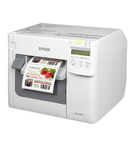 EPSON - TM-C3500, USB, Ethernet, White