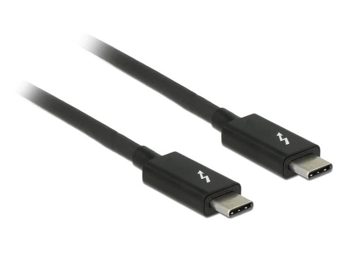 DELOCK - Thunderbolt™ 3 (20 Gb/s) USB-C™ cable male > male passive 1m 5