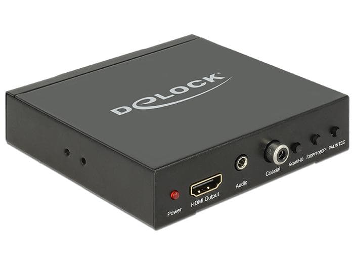 DELOCK - Converter SCART / HDMI > HDMI with Scaler