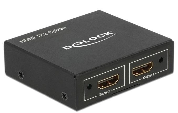 DELOCK - Splitter HDMI Buchse > 2x HDMI Buchse 4k